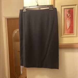 AMANDA SMITH NAVY BLUE SKIRT SZ 10.